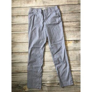 H&M Label of‎ Graded Goods LOGG Womens Pants size 4 Blue chambray Pockets